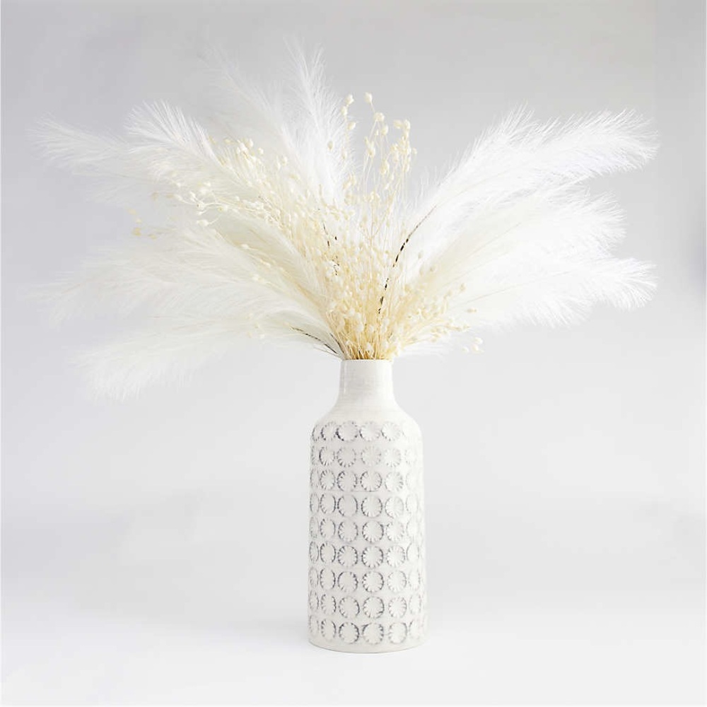 Crate& Barrel Faux Pampas Grass 45" (3 bunches) - Picture 2 of 6